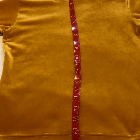 🎉 5/$15 🎉 LEE MING LITTLE VELVETY TOP (S) - Picture 6 of 8